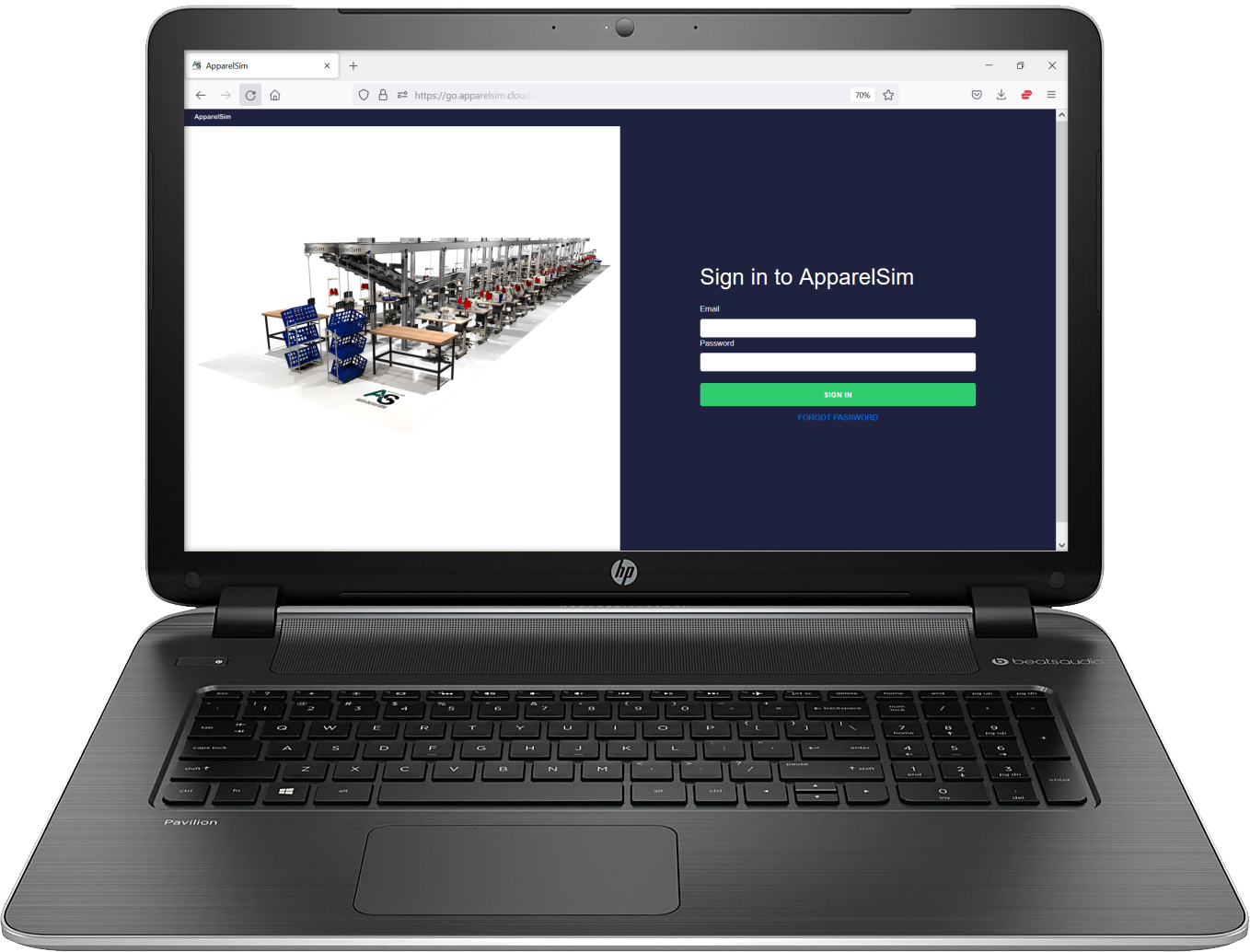 Laptop ApparelSim Login Laptop ApparelSim Login